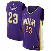 Pelicans 23 Anthony Davis Purple Mardi Gras Pride Nike Swingman Jersey Dzhi,baseball caps,new era cap wholesale,wholesale hats